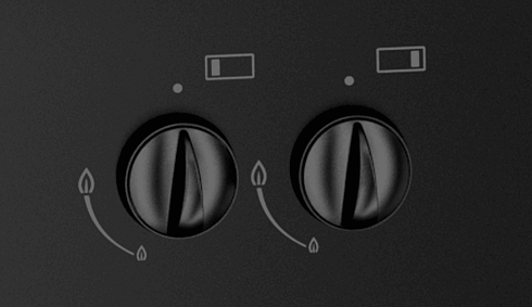 Фиксированное положение малого пламени